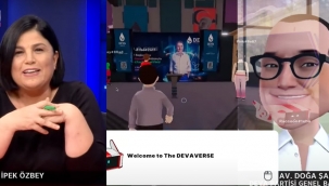 Metaverse'te siyaset: DEVA partili Şanlıoğlu avatarı ile röportaj verdi