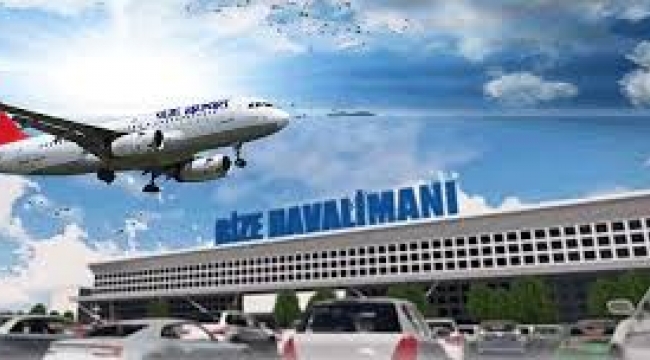 Rize-Artvin Havalimanı'na tarifeli ilk uçak indi