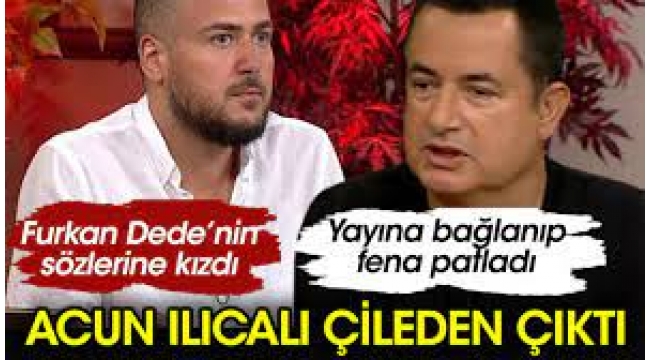 Acun Ilıcalı çileden çıktı