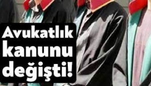 Avukatlık Kanunu değişti: İşte yürürlüğe giren yeni düzenlemeler