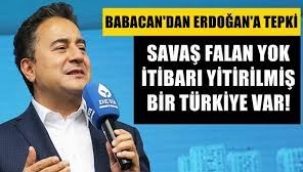 Babacan: Türkiye iflasın eşiğinde, acilen tedbir almanın zamanı geldi