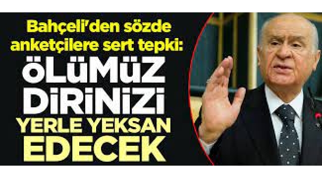 Bahçeli'den Yine Kefenli Tepki