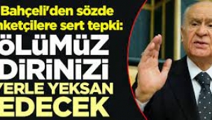 Bahçeli'den Yine Kefenli Tepki