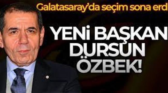 Galatasaray'da ikinci Dursun Özbek dönemi!