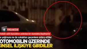 Hayret, otomobil üzerinde cinsel ilişkide bulunanları linç etmedik!