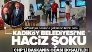 Kadıköy Belediyesi'ne haciz