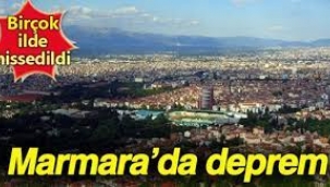 Marmara'da korkulu gece... İstanbul'dan da hissedildi
