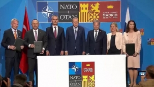 NATO Karargahında 4'lü üyelik zirvesi sona erdi... Ortak bildiri imzalandı