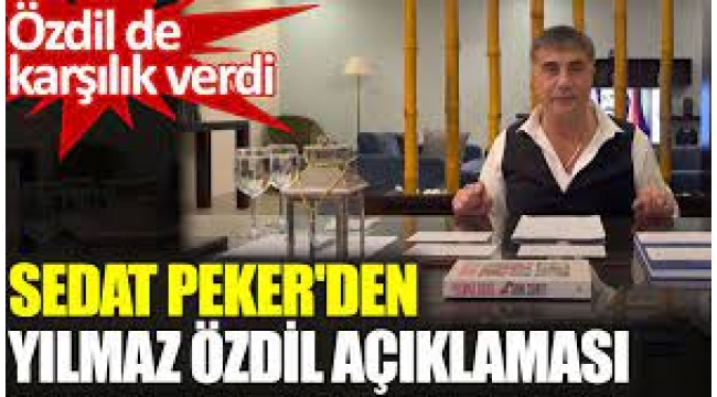 Sedat Peker'in sağlık durumuyla ilgili Yılmaz Özdil'den açıklama