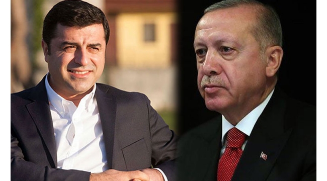 Selahattin Demirtaş'tan Cumhurbaşkanı Erdoğan'a