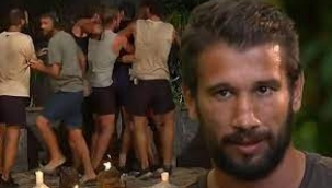 Survivor'da "tekme" kavgası: Adem ile Atakan birbirine girdi!
