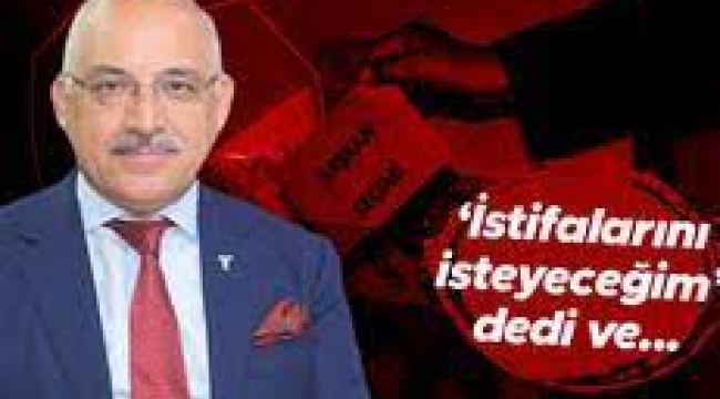TFF Başkanı Mehmet Büyükekşi tüm kurulların istifasını istedi