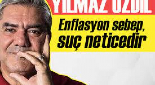 Yılmaz Özdil: Enflasyon Arttığında Cinayetler de Artıyor!