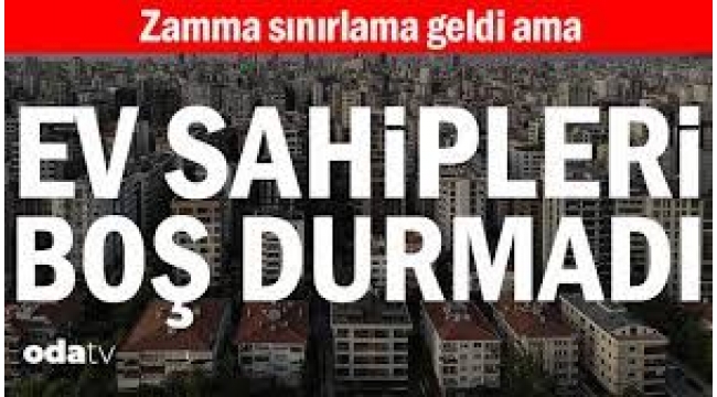 Zamma sınırlama geldi ama… Ev sahipleri boş durmadı