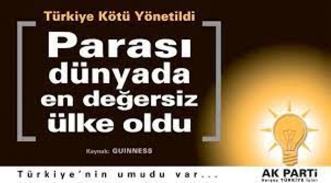 AKP'nin 20 yıl önce yayınlanan reklamı sosyal medyada olay oldu