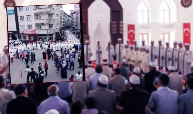  Trabzon'da da 'cüppeli yürüyüş' yapıldı