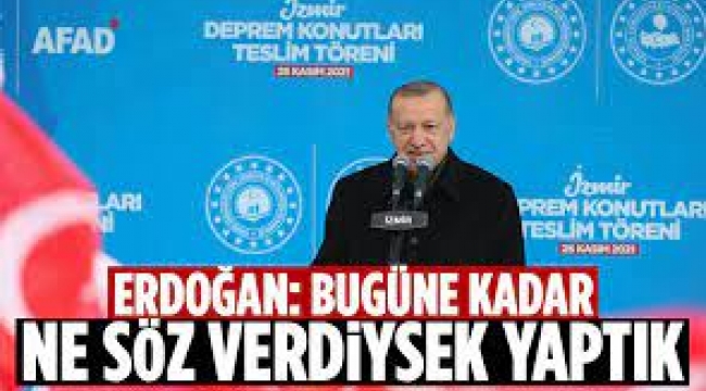 "KİMSEYİ İŞSİZ AÇ AÇIKTA BIRAKMADIK"