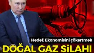 Putin doğalgaz silahını çekti