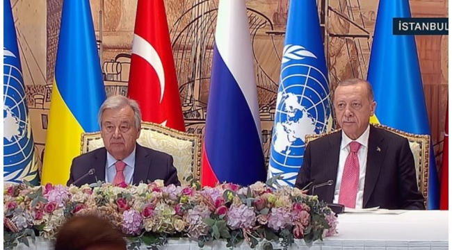 Tahıl koridoru anlaşmaları ayrı ayrı imzalandı