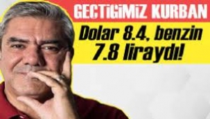 Yılmaz Özdil: Geçen Yıl Kurban Bayramında Dolar 8,4 Liraydı