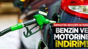 Benzin ve motorine indirim geliyor