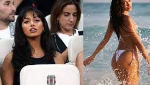 Beşiktaş'ın Yeni Yengesi Cindy Kimberly Tribünleri Yaktı: Dele Alli'yi Böyle İzledi