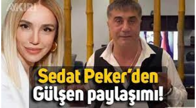 Sedat Peker'den 'Gülşen' paylaşımı: Ses kayıtlarını yayınladığımda...