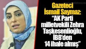 Taşkesenlioğlu milletvekiliyken, şirketi İBB'den ihale almış