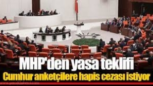 AKP ve MHP'yi Düşük Gösteren Anketçilere Hapis Cezası mı Geliyor?