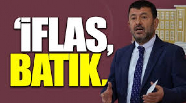 CHP'li Veli Ağbaba: 'Esnaf iflas ediyor'