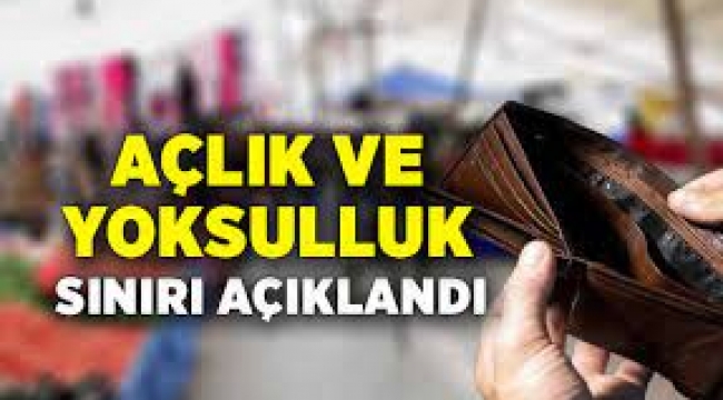 Eylül ayı açlık ve yoksulluk sınırı belli oldu