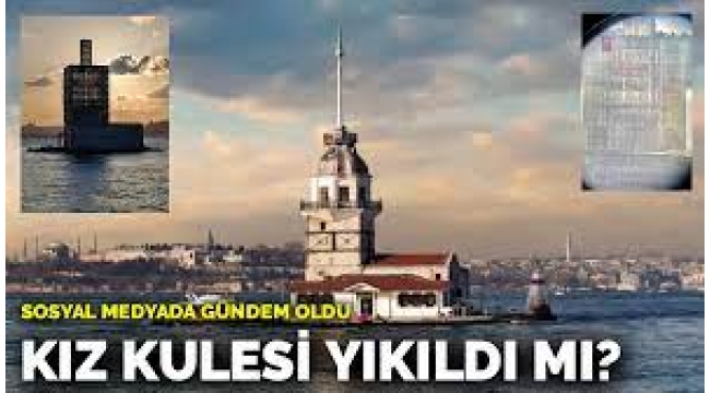 Kız Kulesi yok mu oldu!