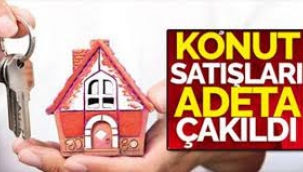 Konut satışları ağustos ayında çakıldı!