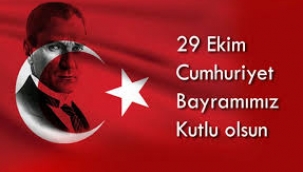 '29 Ekim Cumhuriyet Bayramı'mız kutlu olsun Türkiye...