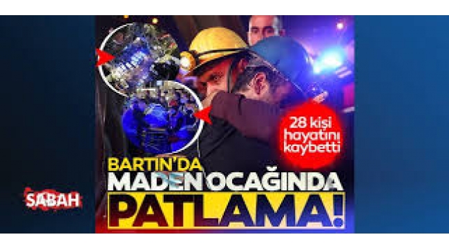 Amasra'da maden faciası