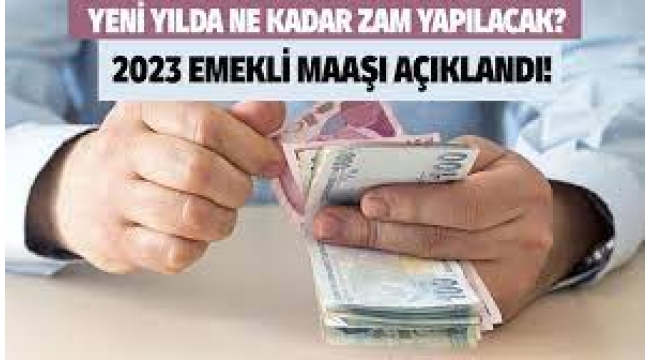 Emekli Maaşında Yeni Oran Açıklandı