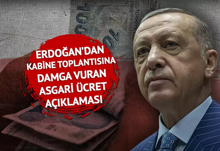 Erdoğan'ın asgari ücrete zam açıklaması heyecan yarattı