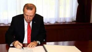 Erdoğan'ın atama kararları Resmi Gazete'de yayımlandı