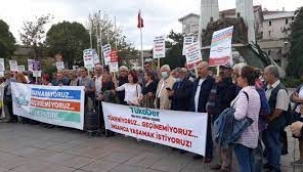 İstanbul'da Geçinemiyoruz İnsanca Yaşamak İstiyoruz Eylemi