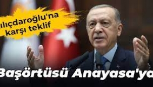 Kılıçdaroğlu'na karşı teklif: Başörtüsü Anayasa'ya