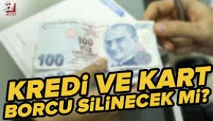 Kredi ve kredi kartı borçlarına yeni düzenleme