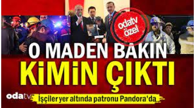 O maden bakın kimin çıktı… İşçiler yer altında patronu Pandora'da