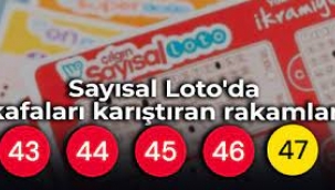 Sayısal Loto'da kafaları karıştıran tesadüf