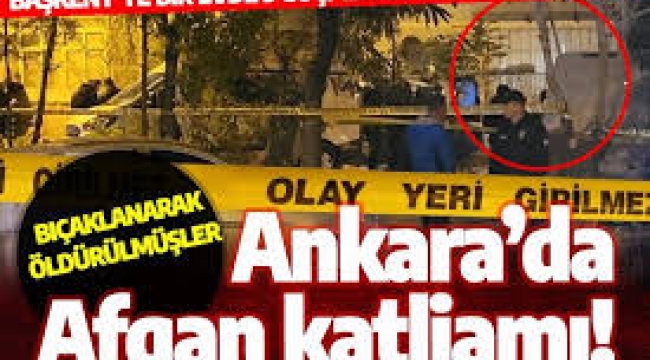 Ankara'da dehşet! Evden 5 ceset çıktı