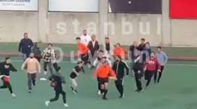 Bağcılar'da hakem saldırısı