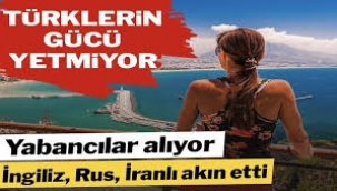 İstanbul'da 10 konuttan birini, Antalya'da 3 konuttan birini yabancılar aldı
