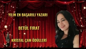 ÖDÜLLÜ YAZAR VE ŞAİR BETÜL FIRAT BAŞARIDAN BAŞARIYA KOŞUYOR