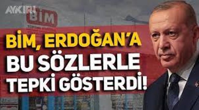 Zincir marketlerden Erdoğan'a cevap