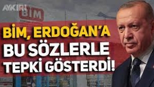 Zincir marketlerden Erdoğan'a cevap