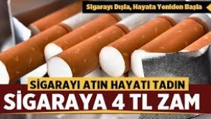 4 Sigara Markasına Zam!